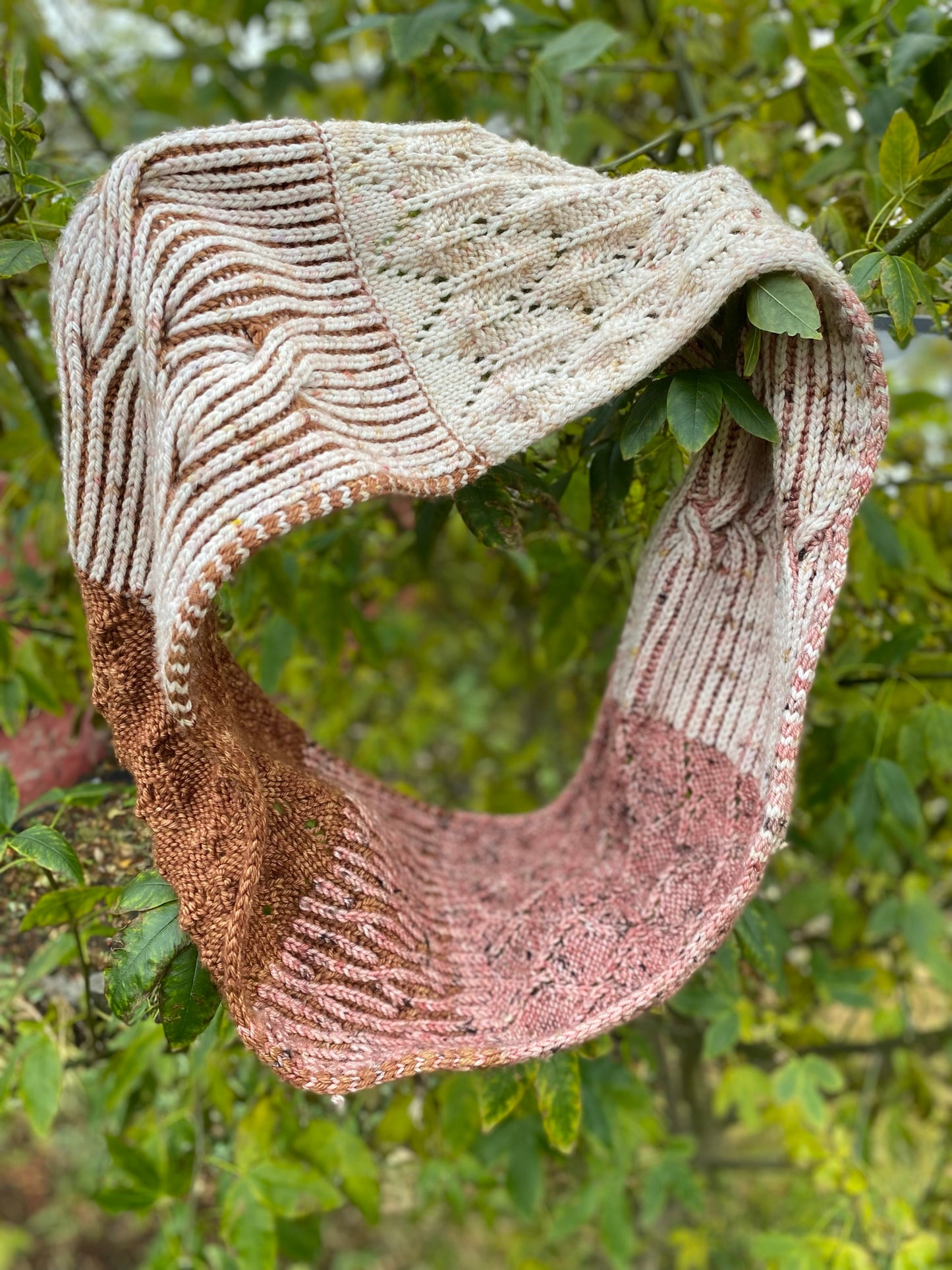 Multi hringtrefill/cowl uppskrift/knitting pattern