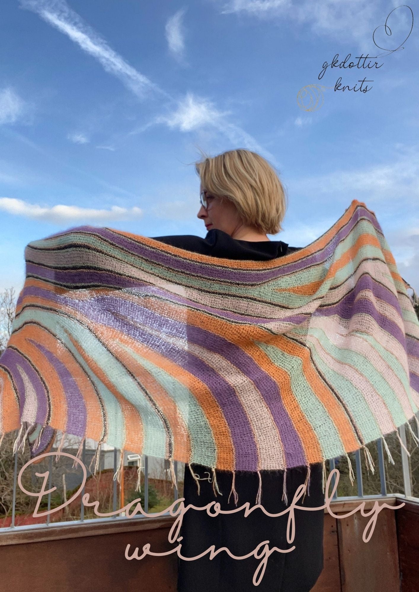 Dragonflywing uppskrift/knitting pattern