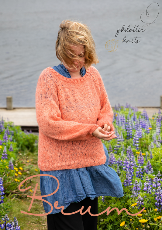 Brum uppskrift/knitting pattern