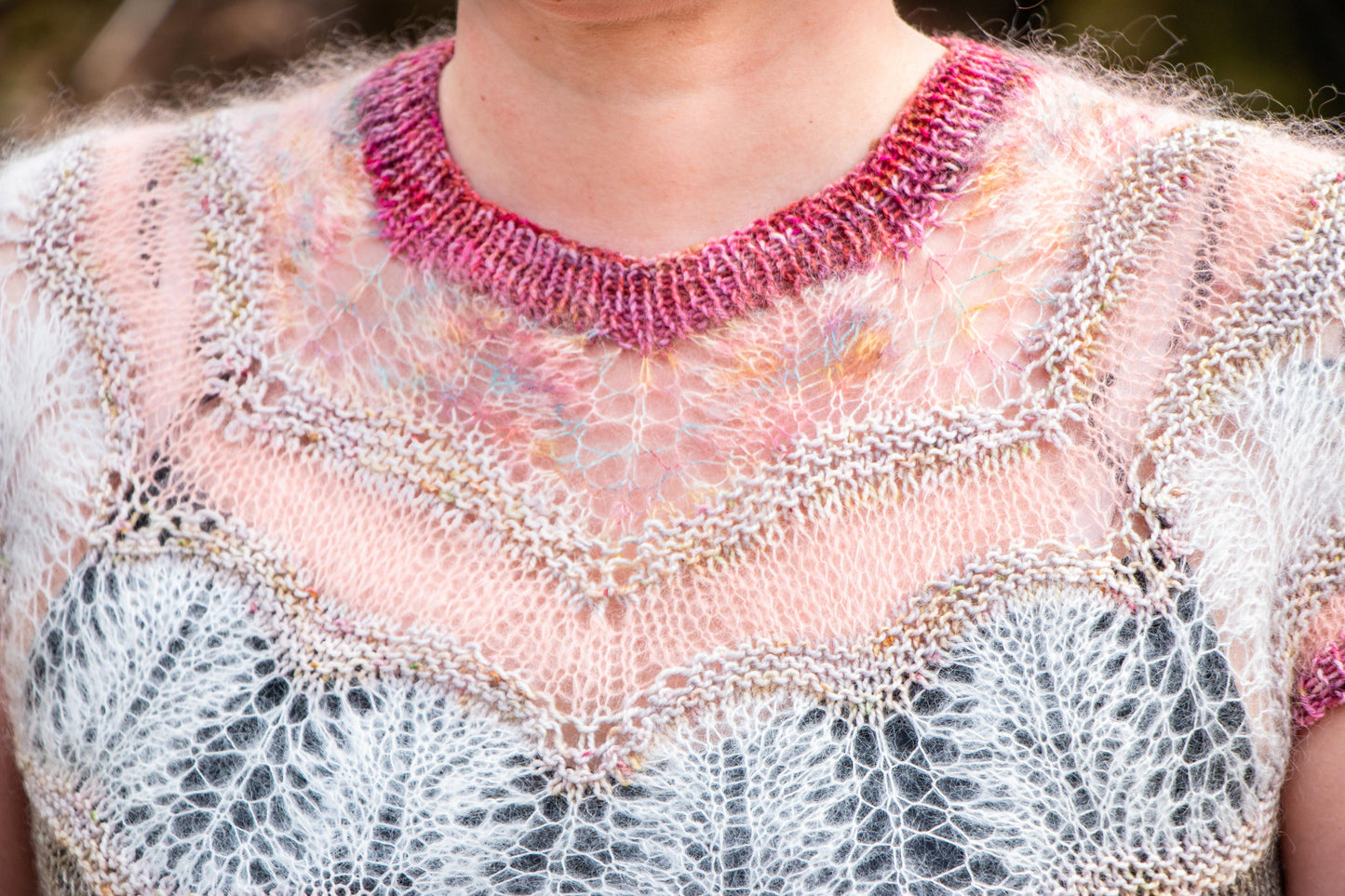 NeckLace uppskrift/knitting pattern