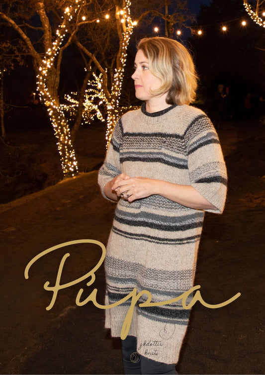 Púpa uppskrift/knitting pattern